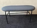 zit- en/of voetenbankje, Huis en Inrichting, Banken | Voetenbanken en Poefen, Ophalen, Gebruikt, Stof, 75 tot 100 cm