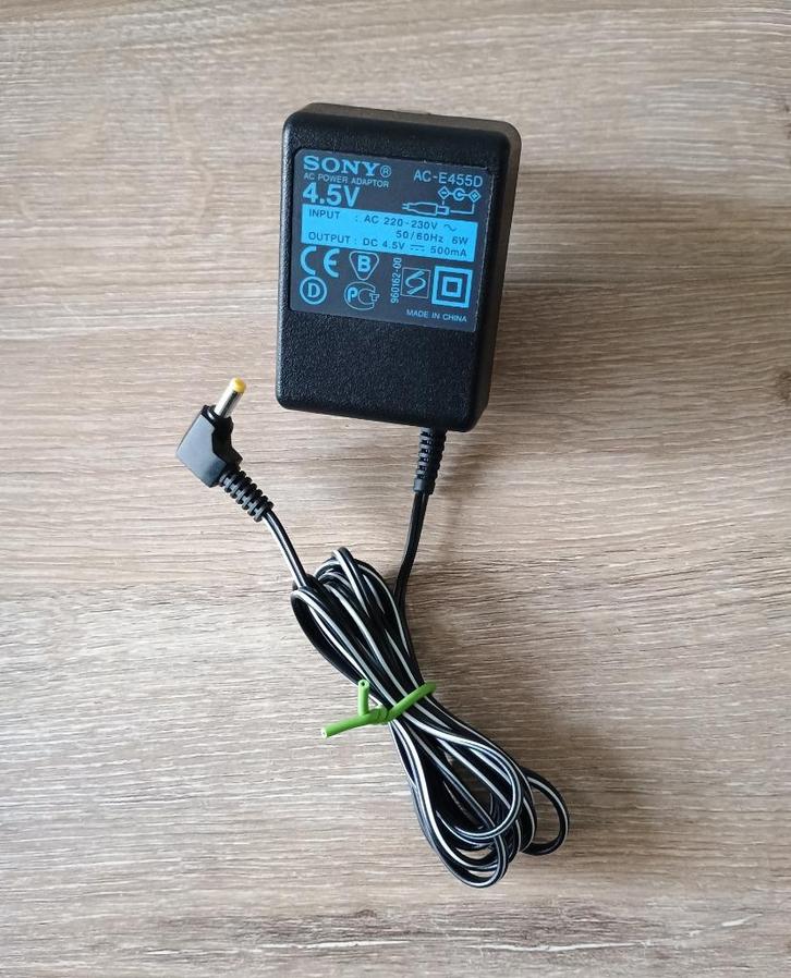 Sony ac-e455d ac-e455 adapter discman cd compact player, Audio, Tv en Foto, Walkmans, Discmans en Minidiscspelers, Discman, Ophalen of Verzenden