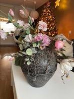 Pot met nepbloemen, Ophalen, Overige kleuren, Aardewerk of Porselein, Zo goed als nieuw