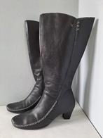 Laarzen Pikolinos zwart leer maat 41 schachtbreedte 42, Kleding | Dames, Hoge laarzen, Zwart, Ophalen of Verzenden, Zo goed als nieuw