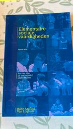 J. van Neijenhof - Elementaire sociale vaardigheden, Boeken, Ophalen, Zo goed als nieuw, J. van Neijenhof; M. Bouwens; K. van Meer