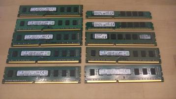 ddr3 desktop ram werkgeheugen. beschikbaar voor biedingen