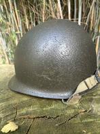 USM1 helm WOII, Verzamelen, Militaria | Tweede Wereldoorlog, Ophalen of Verzenden, Nederland, Helm of Baret