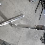 2x dubbelwandige aluminium buis 100-110 mm, Ophalen, Gas, Zo goed als nieuw, X