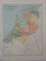 B091/ Plattegrond Bataafsche Republiek in 1805, Ophalen of Verzenden