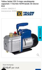 2 Stage vacuum pomp, Doe-het-zelf en Verbouw, Motoren, Ophalen of Verzenden, Zo goed als nieuw, Elektromotor