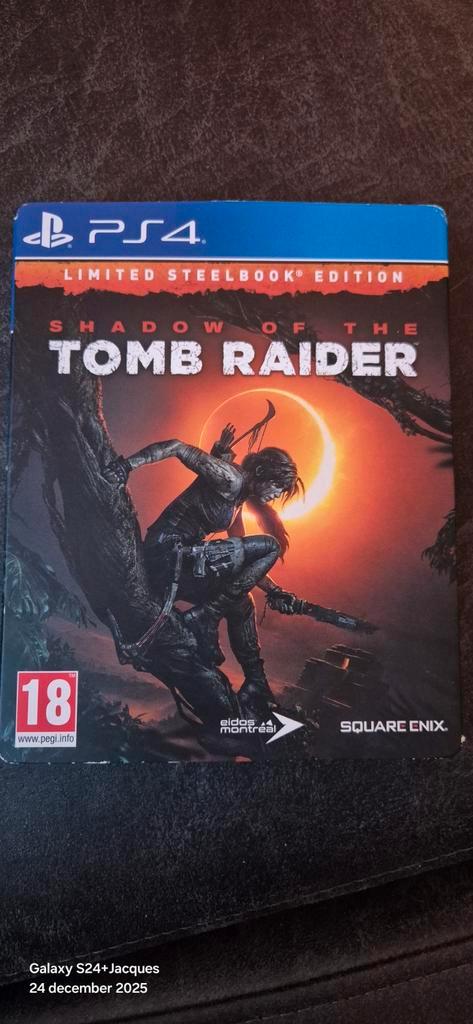 Shadow of the Tomb Raider - Limited Steel Edition - PS4, Spelcomputers en Games, Games | Sony PlayStation Vita, Ophalen of Verzenden