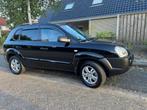 (LPG) Hyundai Tucson 2.0 I 2WD 2007 Zwart., Stof, 4 cilinders, Zwart, Origineel Nederlands