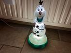 Zgan, niet kapot, werkend Disney Frozen Olaf lamp 30cm, Ophalen, Overige figuren, Zo goed als nieuw, Overige typen
