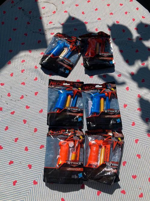 6 nieuwe nerf alpha strike uppercut nerf pistolen 1 koop, Kinderen en Baby's, Speelgoed | Buiten | Actiespeelgoed, Nieuw, Ophalen of Verzenden