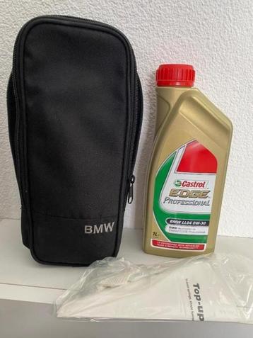 BMW opbergtas + Castrol EDGE Proffessional motorolie beschikbaar voor biedingen