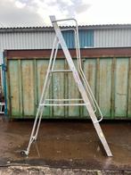 Aluminium Bordes trap diverse, Doe-het-zelf en Verbouw, Ladders en Trappen, Ophalen of Verzenden, Gebruikt, Trap