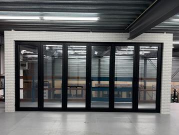 Zware kwaliteit Harmonica Vouwdeur Hr++ gelaagd glas beschikbaar voor biedingen