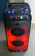 karaoke partybox Salora L1, Ophalen, Zo goed als nieuw, Complete set