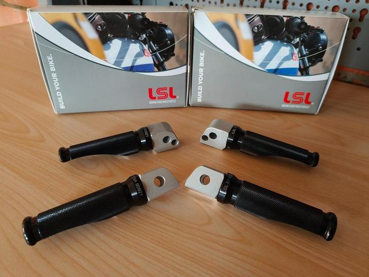 Lsl voetsteunen als nieuw Moto Guzzi Triumph KTM Aprilia, Motoren, Tuning en Styling, Ophalen of Verzenden