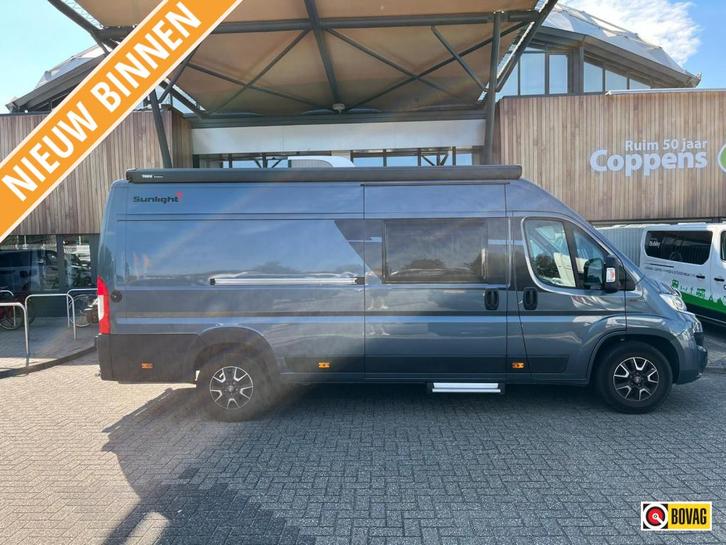 Sunlight Cliff 640 2019 140 PK + COMPLEET!!!, Caravans en Kamperen, Campers, Bedrijf, tot en met 2, Buscamper of Camperbus, Sunlight