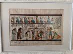 Egyptische tekeningen op papyrus, Ophalen of Verzenden