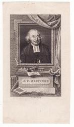 J.F. Martinet door Reinier Vinkeles oude gravure, Verzenden