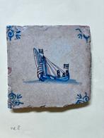 Tegel Delfts Blauw - Oud Hollands Witje, Antiek en Kunst, Antiek | Wandborden en Tegels, Ophalen of Verzenden