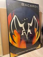 Bacardi Poster met Lijst 85bij 120 cm, Ophalen of Verzenden