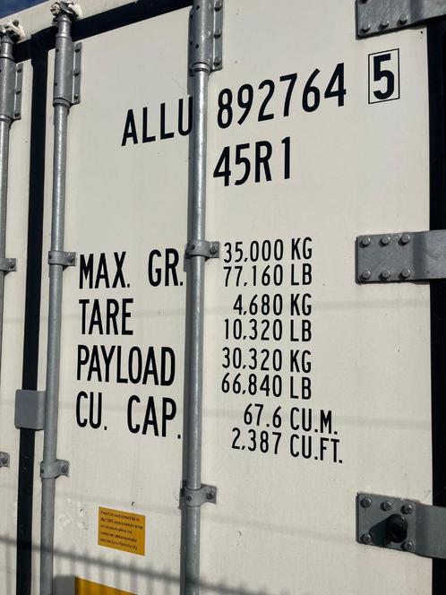 te Huur enof te Koop Reefer container 40 ft HC koelcontainer, Diensten en Vakmensen, Verhuur | Gereedschap en Machines