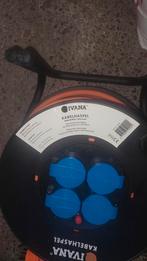 Nieuwe haspel 40 meter., Ophalen of Verzenden, Nieuw, Kabel of Snoer