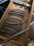 Vintage Handvatten, Doe-het-zelf en Verbouw, Hang- en Sluitwerk, Ophalen of Verzenden, Gebruikt, Rvs, Klink of Kruk