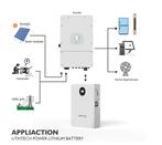 10,24 kWh thuisopslag | WiFi/Bluetooth | BMS, Doe-het-zelf en Verbouw, Zonnepanelen en Toebehoren, Ophalen of Verzenden, Nieuw