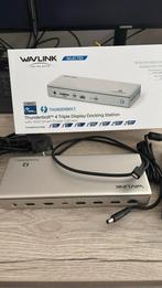 Thunderbolt 4 Docking Station - Nieuwstaat!, Computers en Software, Dockingstations, Wavlink, Ophalen of Verzenden, Zo goed als nieuw