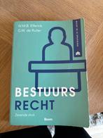 Bestuursrecht - W.M.B. Elferink & G.W. de Ruiter, Ophalen of Verzenden, Alpha, Gelezen, HBO