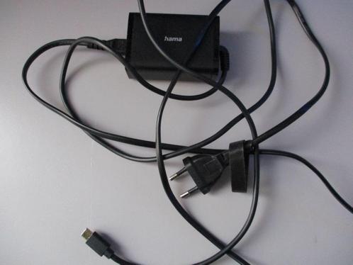 #E14 Hama 00200006 65W usb-c voeding - Multi wattage, Computers en Software, Laptop-opladers, Zo goed als nieuw, Ophalen of Verzenden