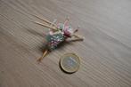 Miniatuur Breiwerk Breien Pop 6 cm, Ophalen of Verzenden