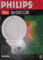 Philips SL*DECOR 18W Spaarlamp, 30 tot 60 watt, Soft of Flame, Nieuw, Spaarlamp
