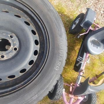 4 Winterbanden met Velg – 215/65 R16 98H M+S – 6mm Profiel beschikbaar voor biedingen