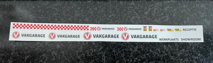 Decals transfer logo set Vakgarage autogarage H0 1:87, Hobby en Vrije tijd, Modeltreinen | H0, Nieuw, Brug, Tunnel of Gebouw, Gelijkstroom of Wisselstroom
