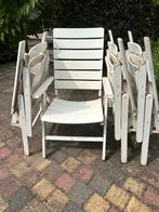 Herlag Tuinstoelen - 4 stuks hardhout., Ophalen, Gebruikt, Hout, Inklapbaar