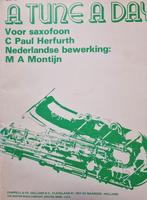 A tune A Day. Nederlandse uitgave Saxofoon Zo goed als nieuw, Ophalen of Verzenden, Zo goed als nieuw, Populair, Saxofoon