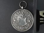 Zilveren medaille kegelconcours 23 oct.- 7nov.1909, Postzegels en Munten, Penningen en Medailles, Ophalen of Verzenden, Zilver
