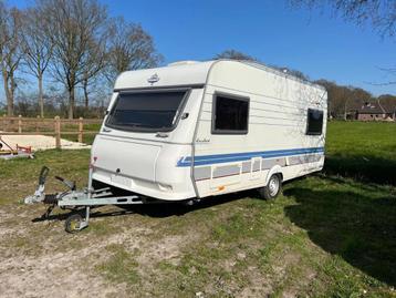 Hobby Excellent zeer nette caravan met voortent, luifel en f beschikbaar voor biedingen