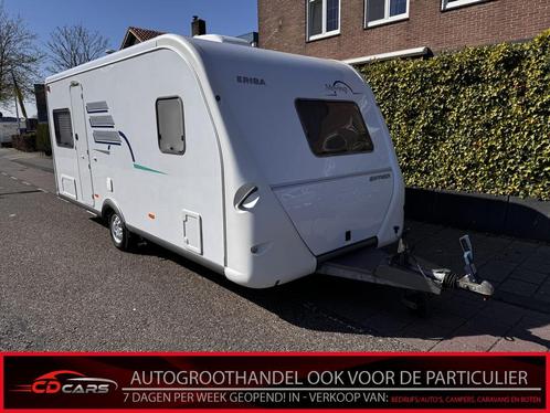Eriba 545B Hymer Moving Vast bed, Kachel, Douche, Airco, Mov, Caravans en Kamperen, Caravans, Bedrijf, 1250 - 1500 kg, Eriba, Vast bed