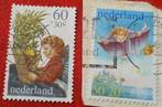 NL - 2x Kinderpostzegels 1980 - Lezen, Verzenden, Na 1940, Gestempeld