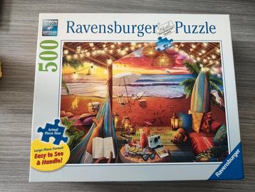 Ravensburger puzzel 500 XL stukjes beschikbaar voor biedingen