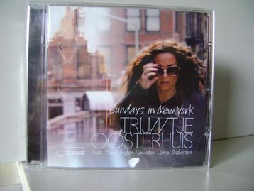 Cd Trijntje Oosterhuis"Sundays in New York"uit 2010 beschikbaar voor biedingen