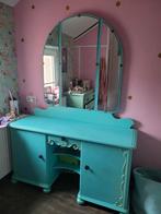 Kaptafel make up tafel kast brocante, Huis en Inrichting, Tafels | Kaptafels, Ophalen, Gebruikt, 50 tot 100 cm, Minder dan 100 cm