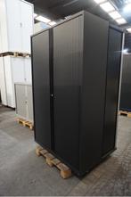 Zwarte roldeurkast archiefkast, dossierkast kantoorkast, Niet ingevuld, Gebruikt, 100 tot 150 cm, Niet ingevuld