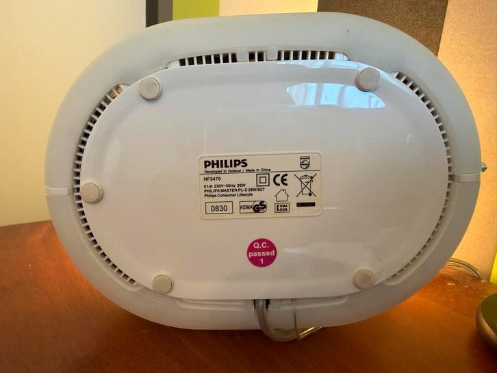 Philips Wake-up Light HF3475, Witgoed en Apparatuur, Wekkers, Gebruikt, Ophalen of Verzenden