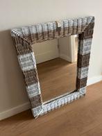 Rivièra Maison rustic rattan spiegel 60x80cm, Huis en Inrichting, Woonaccessoires | Spiegels, Ophalen of Verzenden, Zo goed als nieuw