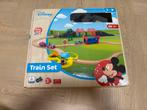 Disney train set houten treinbaan  mickey minnie mouse, Ophalen of Verzenden, Gebruikt