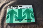 Honda C72 250cc C77 300cc 1966 motorcycle owner's manual, Ophalen of Verzenden, Honda