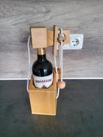 Houten puzzel voor wijnfles, Ophalen of Verzenden, Zo goed als nieuw, Minder dan 5 flessen, Minder dan 50 cm